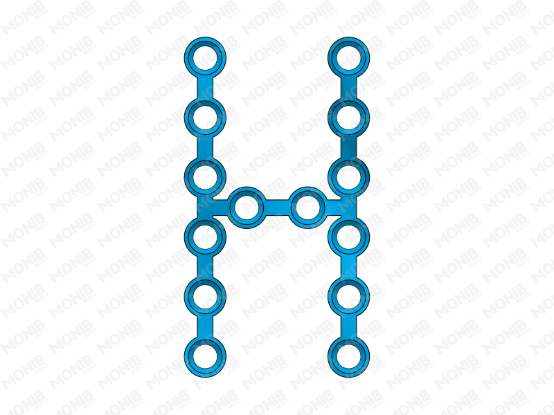 H Shape Plate System